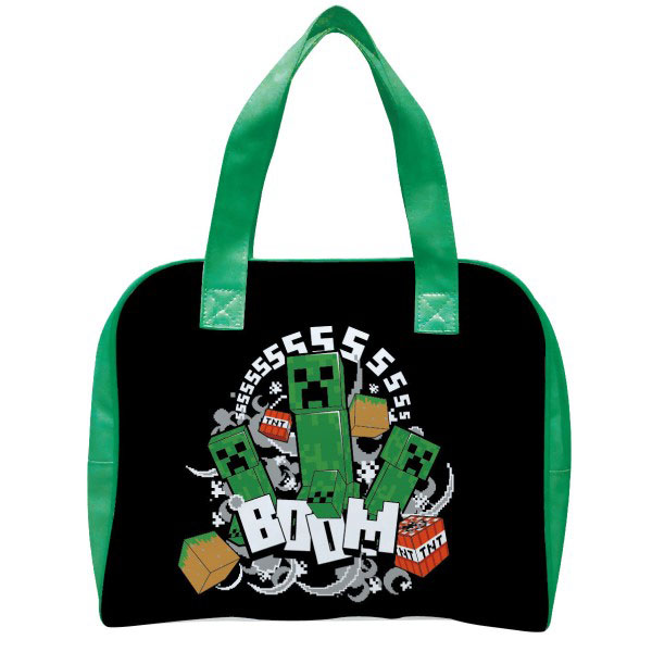 Minecraft Vinyl Tote Bag Creeper