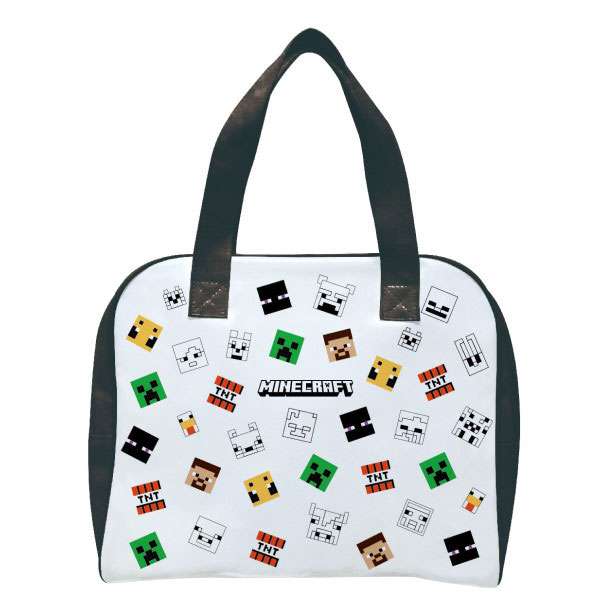 Minecraft Vinyl Tote Bag Motif