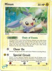 Minun - 7/97 - Holo Rare - Reverse Holo