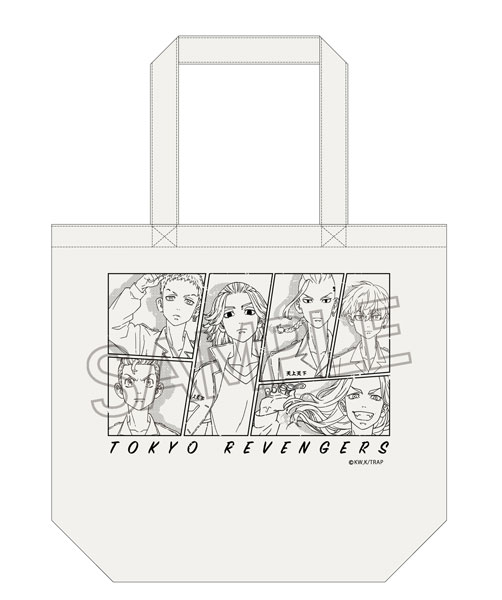 Tokyo Revengers Tote Bag Line Art