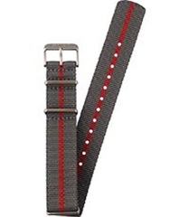 Seiko 5 Naruto - Ninja Gaara 22mm Grey Nato Strap - L0FP02MG0
