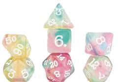 Dice Set - Sherbet