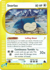 Snorlax - 100/144 - Common - Reverse Holo