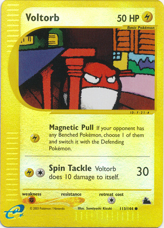 Voltorb - 113/144 - Common - Reverse Holo