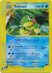 Politoed - 25/144 - Rare - Reverse Holo