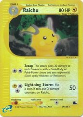 Raichu - 27/144 - Rare - Reverse Holo