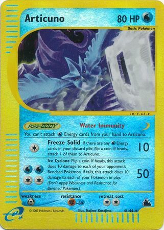 Articuno - 4/144 - Rare - Reverse Holo