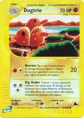 Dugtrio - 52/144 - Common - Reverse Holo