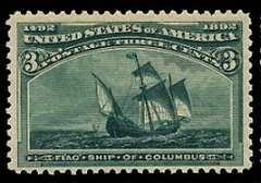 US 232 3 Cent Santa Maria