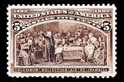 US 234 5 Cent Columbus and Isabella