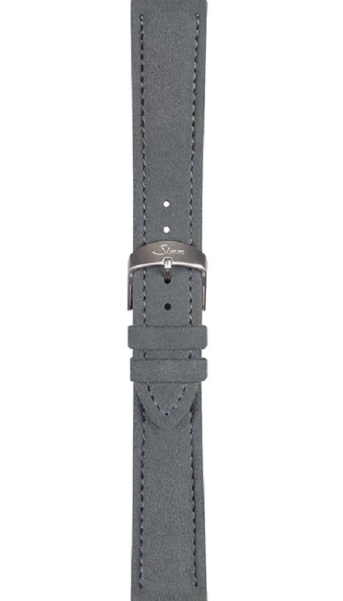 Sinn Alcantara Strap - Light Grey, 20mm