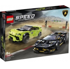 LEGO 76899 Lamborghini Urus ST-X & Lamborghini Huracán Super Trofeo EVO