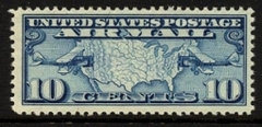 US C7 Biplanes and Map