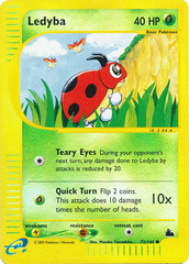 Ledyba - 72/144 - Common - Reverse Holo