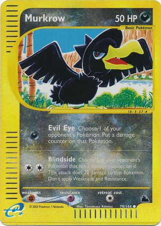 Murkrow - 79/144 - Common - Reverse Holo