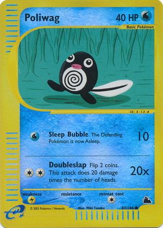 Poliwag - 87/144 - Common - Reverse Holo