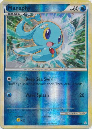 Manaphy - 3/95 - Holo Rare - Reverse Holo