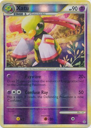 Xatu - 11/95 - Holo Rare - Reverse Holo