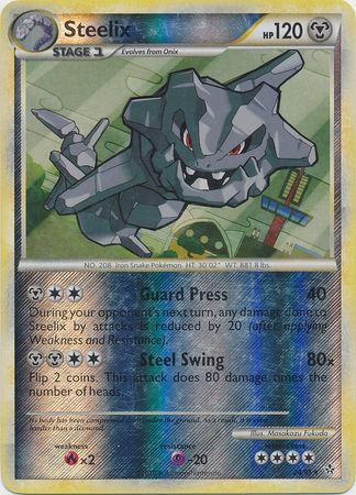 Steelix - 24/95 - Rare - Reverse Holo