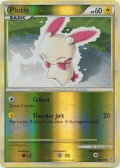 Plusle - 36/95 - Uncommon - Reverse Holo