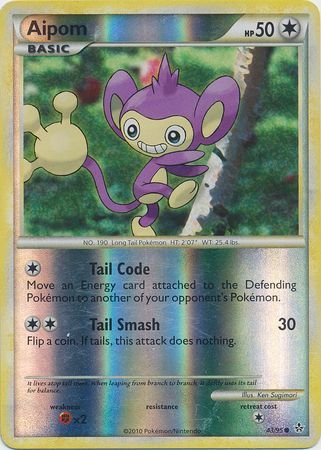 Aipom - 43/95 - Common - Reverse Holo