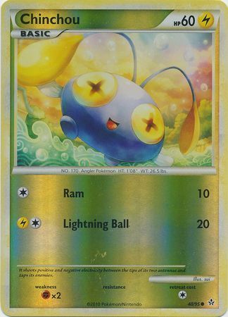 Chinchou - 48/95 - Common - Reverse Holo