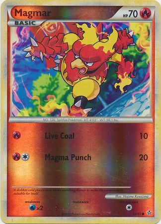 Magmar - 52/95 - Common - Reverse Holo