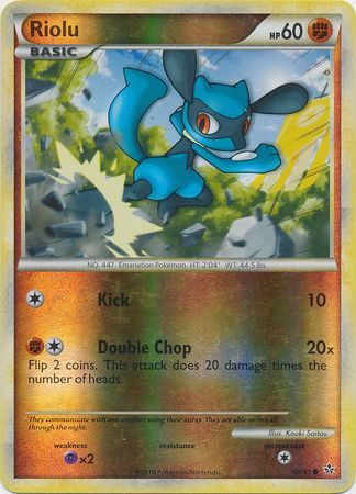 Riolu - 60/95 - Common - Reverse Holo