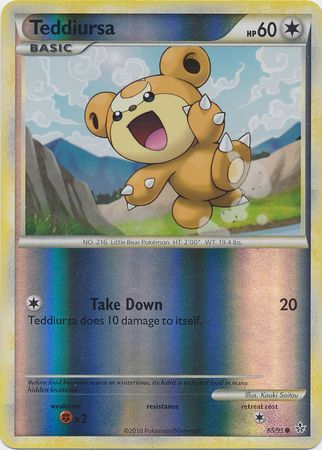 Teddiursa - 65/95 - Common - Reverse Holo