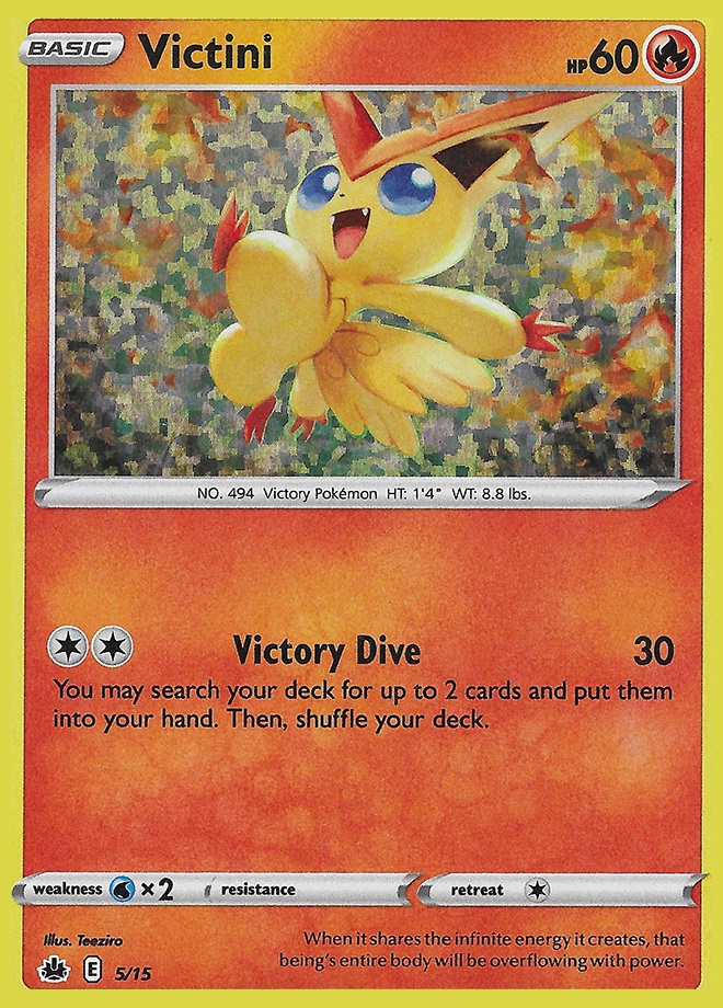 Victini - 5/15 - McDonalds Promos 2022