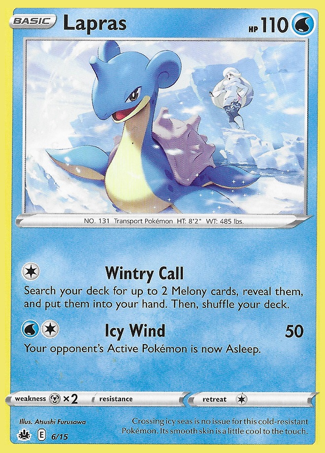 Lapras - 6/15 - McDonalds Promos 2022