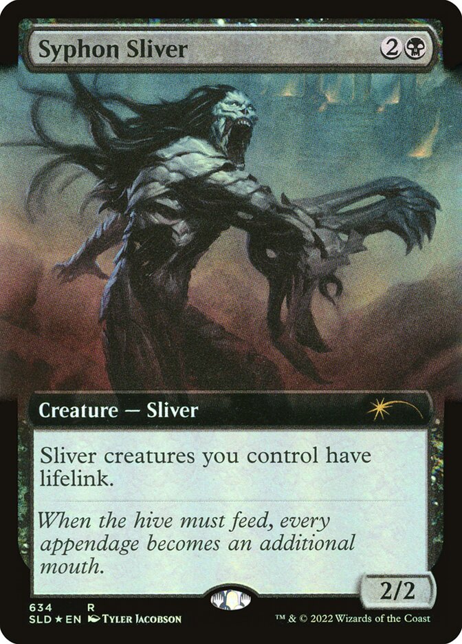 Syphon Sliver - Foil - Extended Art