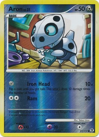 Aron - 57/111 - Common - Reverse Holo