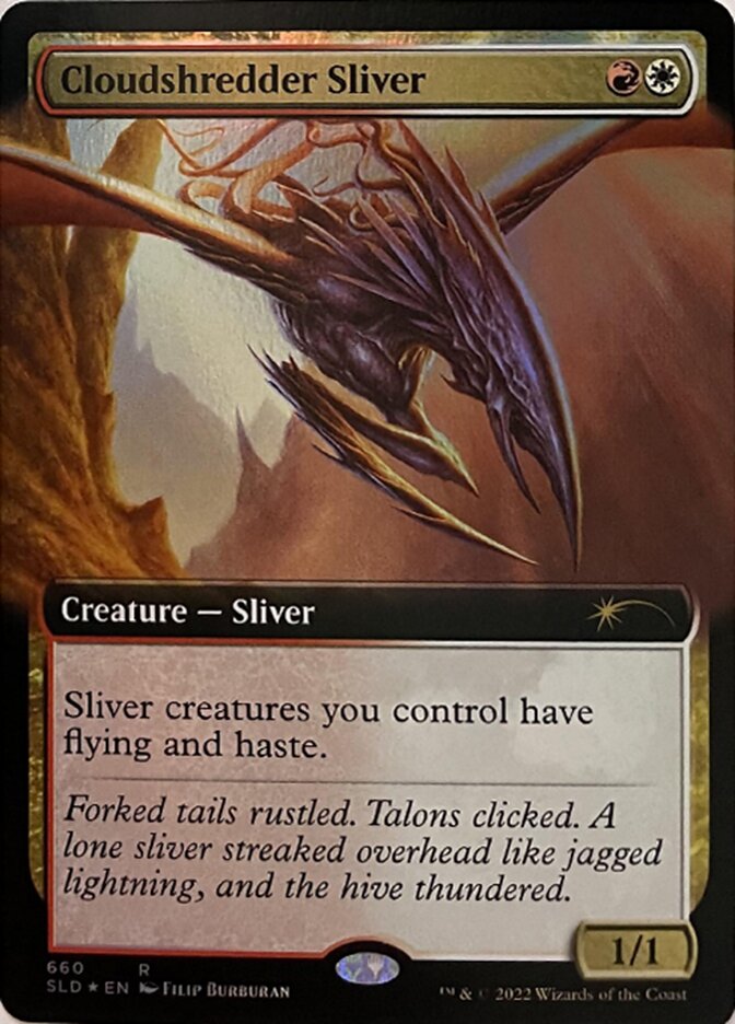 Cloudshredder Sliver - Foil - Extended Art