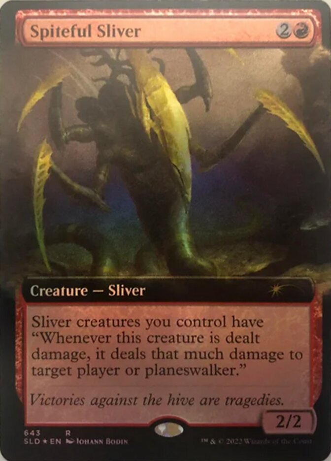 Spiteful Sliver - Extended Art