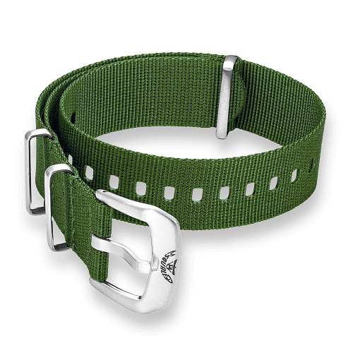 Squale Green Nato Strap - 20mm CNAGR20