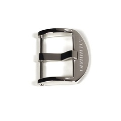 Steinhart OEM Buckle 18 mm Stainless Steel Shiny With Logo - 311-0830