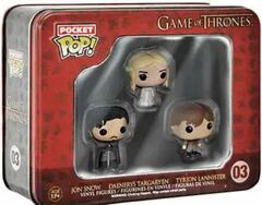 POP! Pocket - #03 - Game of Thrones - Jon Snow, Daenerys Targaryen & Tyrion Lannister