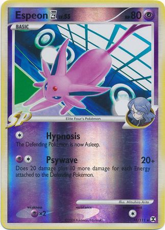 Espeon [4] - 18/111 - Rare - Reverse Holo