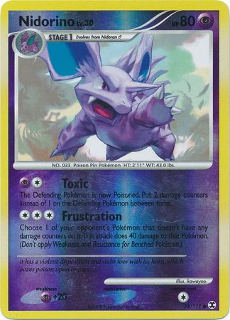 Nidorino - 74/111 - Common - Reverse Holo