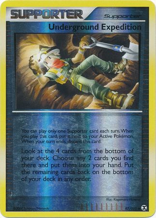 Underground Expedition - 97/111 - Uncommon - Reverse Holo