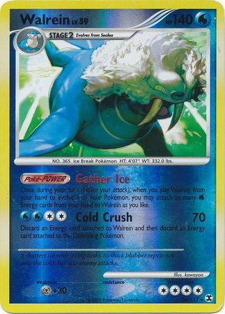 Walrein - 36/111 - Rare - Reverse Holo