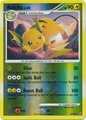 Raichu - 8/100 - Holo Rare - Reverse Holo