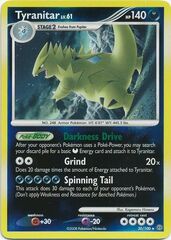 Tyranitar - 30/100 - Rare - Reverse Holo