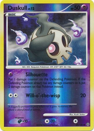 Duskull - 59/100 - Common - Reverse Holo