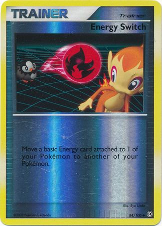 Energy Switch - 84/100 - Uncommon - Reverse Holo Energy Switch - 84/100 - Uncommon - Reverse Holo