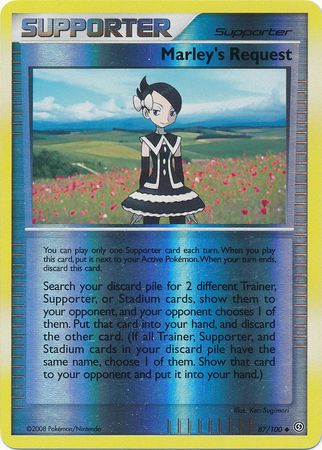 Marleys Request - 87/100 - Uncommon - Reverse Holo