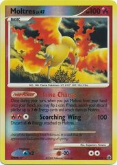 Moltres - 10/100 - Holo Rare - Reverse Holo