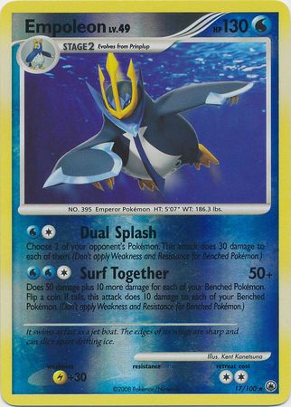 Empoleon - 17/100 - Rare - Reverse Holo