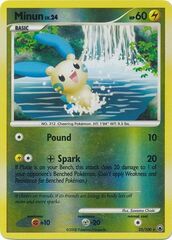 Minun - 25/100 - Rare - Reverse Holo